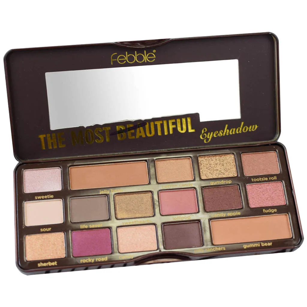 

Blue EyeshadowNew Makeup Professional Makeup Powder Face Powder Panel Contour Color Cosmetics 16 Colors Palette Z3
