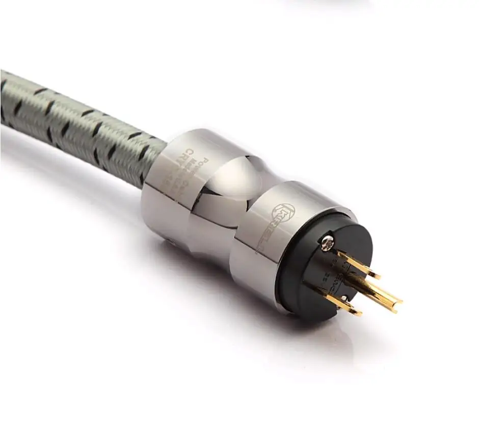KRELL fever imported power cord power cable hifi American standard audio CD amplifier amp US power cables EU AU Plug Power line