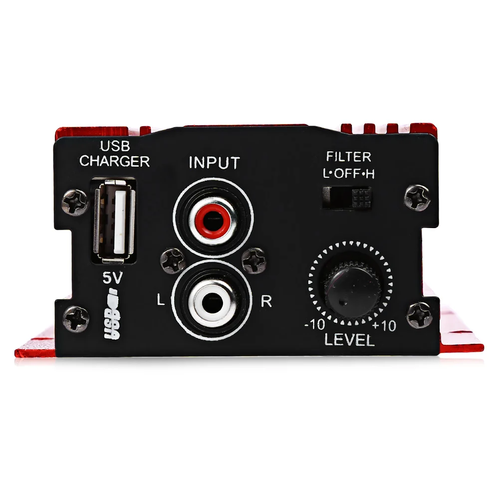 Kinter MA 150 20 Вт x В 2 5 в мини Hi Fi стерео цифровой усилитель мощности MP3 автомобильный