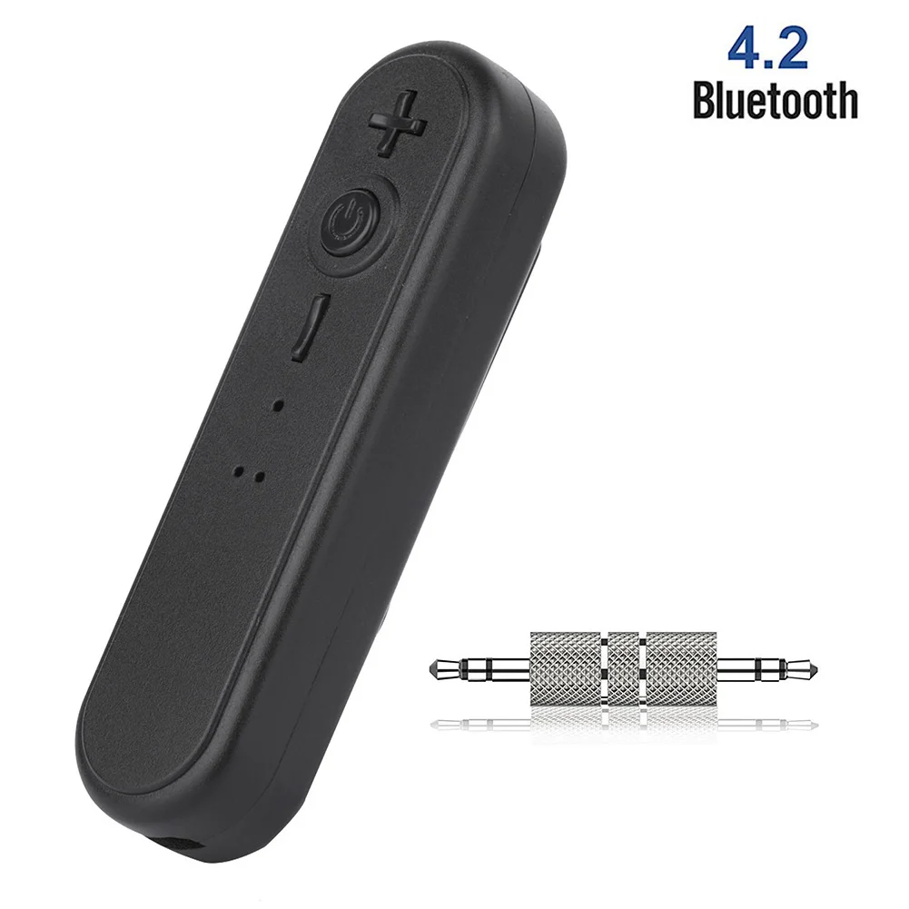 Bluetooth Receiver with Clip Handsfree 3.5mm Aux Adapter for Home Car Audio Stereo System UY8 | Электроника