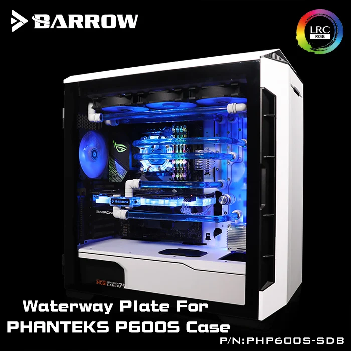 Барроу PHP600S-SDB водные доски для Phanteks P600S чехол Intel CPU водный блок и одно-/двойное GPU