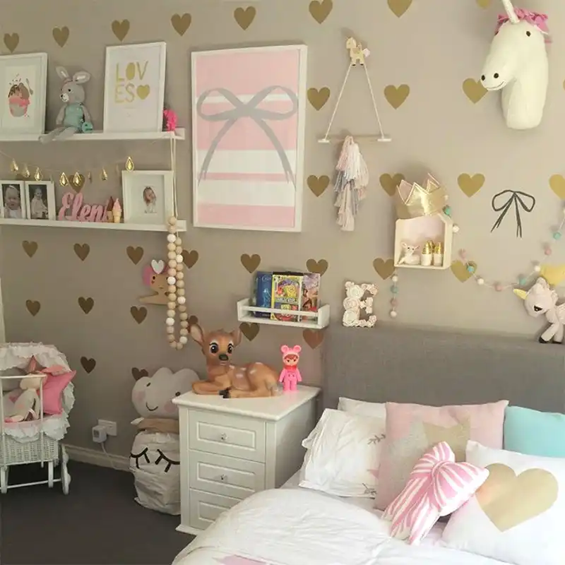 kids bed wall