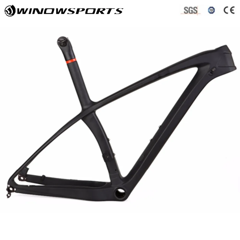 

27.5er Carbon Mtb Bike Frame axle thru 142x12 carbon frame 27.5ER size S/M/L disc carbon mtb frame 27.5er
