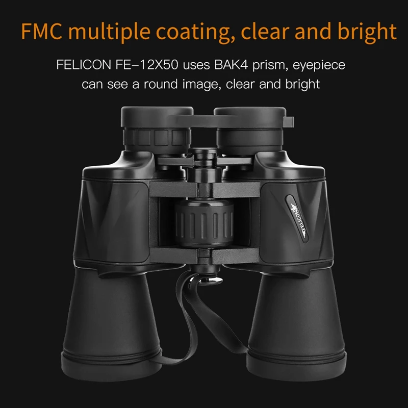 12x50 عالية الطاقة عالية التكبير مناظير عسكرية التكبير للماء في الهواء الطلق مراقبة الطيور هايت الوضوح الصيد تلسكوب
