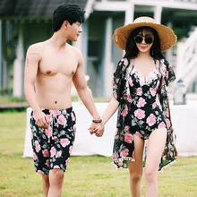 Модный парный купальник, сексуальный купальник бикини, пляжная одежда для пар