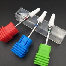 FAIRYAO керамический сверло для ногтей для электрической маникюрной машинки аксессуары для дизайна ногтей инструменты фреза для электрического маникюра пилки для ногтей