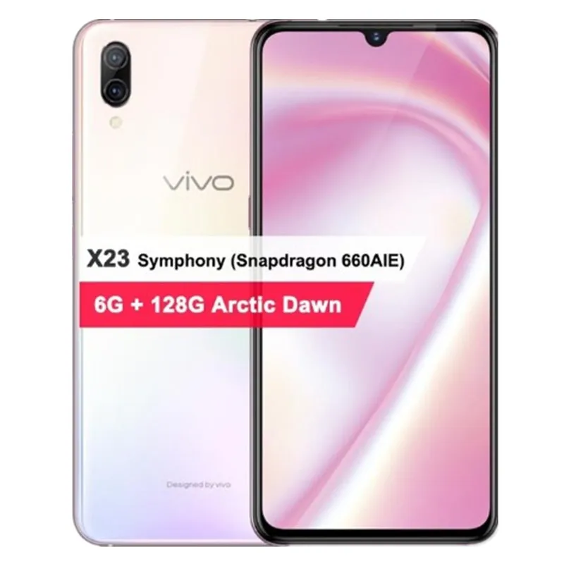 Original New Vivo X23 Smartphone 8gb 128gb Octa Core 6.41