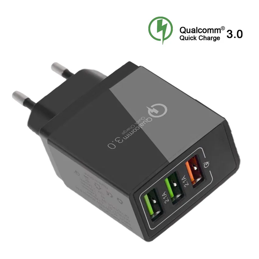 

USB Charger quick charge 3.0 for iPhone XS X 8 7 iPad Fast Wall Charger for Samsung S9 Xiaomi pocophone F1 Mobile Phone Charger
