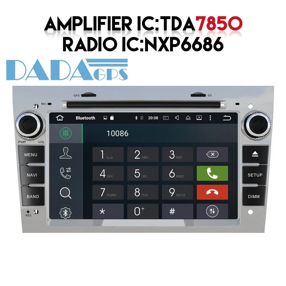 Sale Android 8.0 4GB+32G Car DVD GPS Navigation Autoradio For Opel Astra H G J Antara VECTRA ZAFIRA Vauxhall with CAN-BUS head unit 3