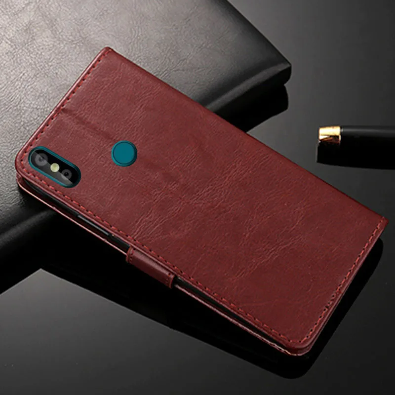 

YSW For Doogee Y8 Case Wallet Case with Card Slot and Kickstand PU Leather Flip Flap Cases