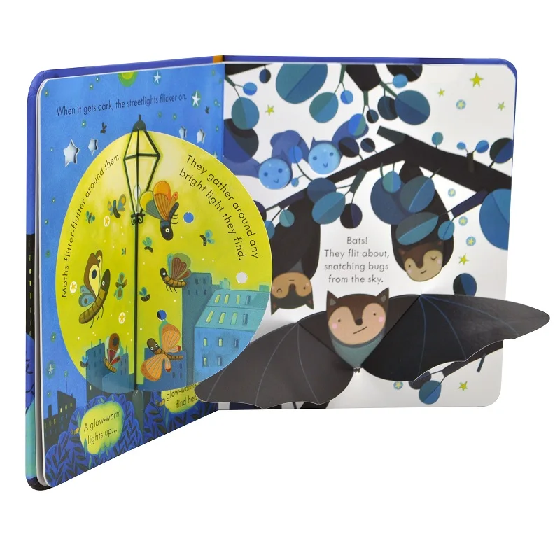 Peep Inside Night Time English Educational 3D Flap Picture Books For Baby Early Childhood gift Children reading book Peep Inside Night Time English Educational 3D Flap Picture Books For Baby Early Childhood gift Children reading book