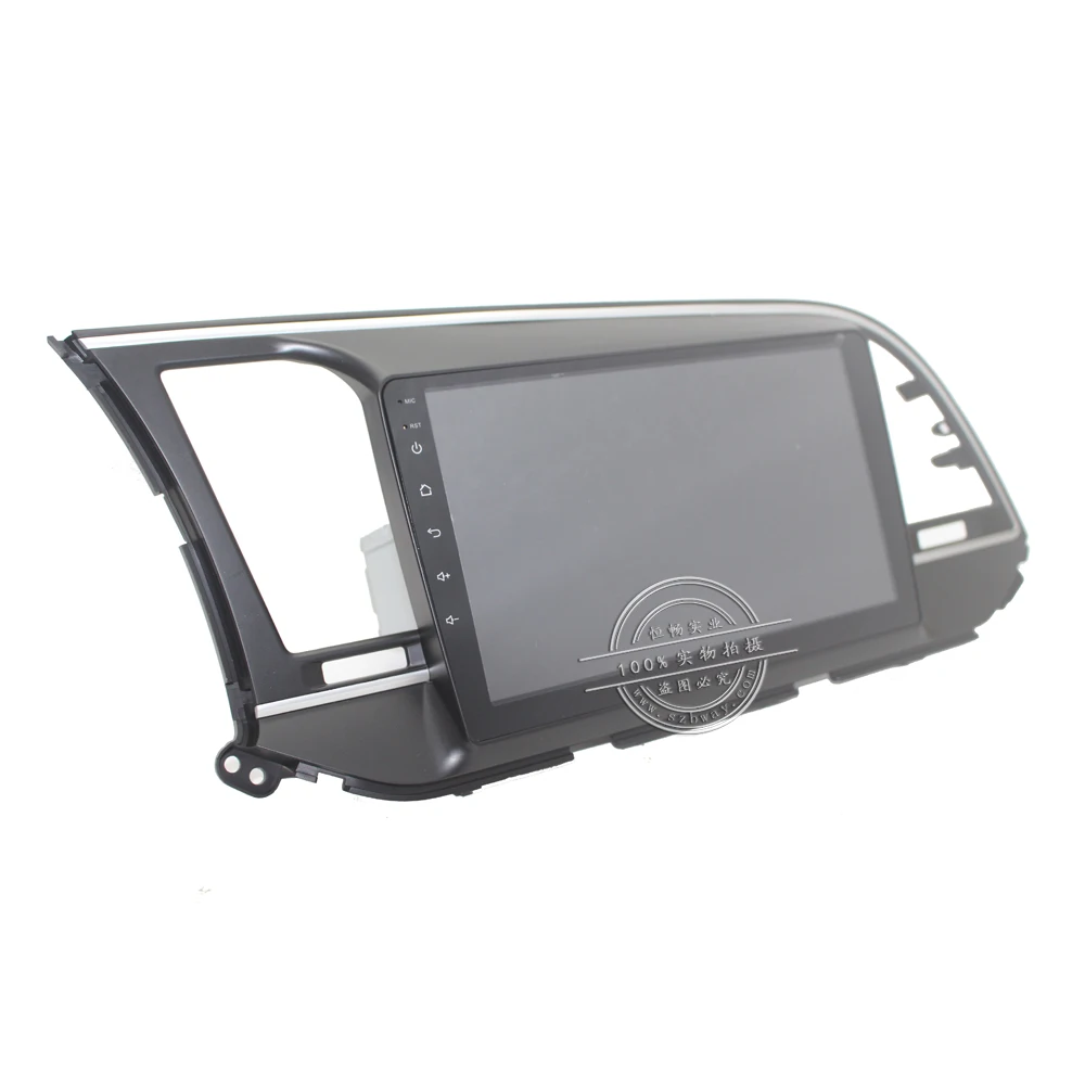 Sale HANG XIAN 9" Android 8.1 Octa 8 Core 2G RAM 32G ROM Car DVD Player for Hyundai Elantra 2016 Car Radio GPS Navigation BT WIFI Map 4