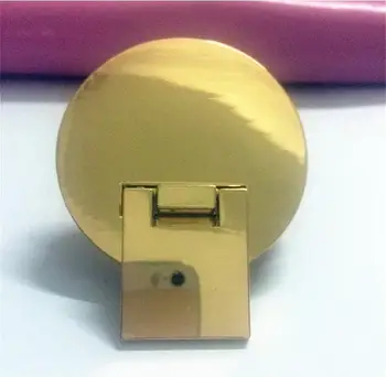 

Free shipping Bag with Parts & Accessories (6 PCS/lot) new bags high quality large circular decoration mortise lock