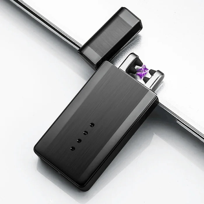 Buy smart metal usb double arc pulse shake to ignite