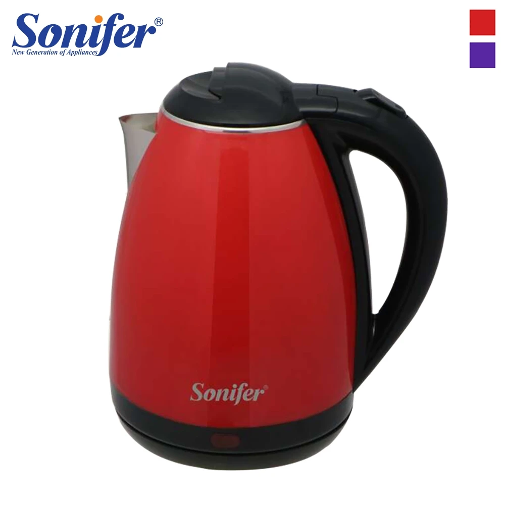 

1.8L Colorful 304 Stainless steel Electric Kettle 1500W Household 220V Quick Heating Electric Boiling Pot Sonifer