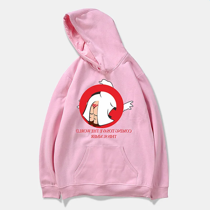 Hot Sale Ghostbusters Hoodie Men/Women Fashion Casual Loose Black Sweatshirt Print Ghost busters Hip Hop Hoodie Streetwear