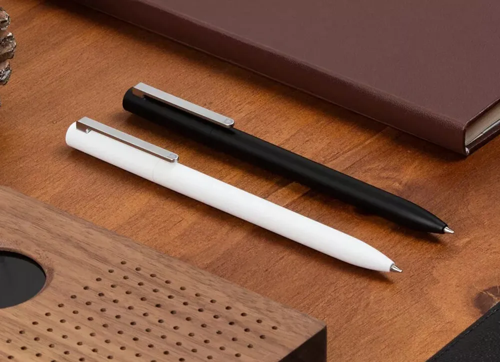 Xiaomi Mijia 0,5 мм белый коммерческий знак ручка гладкая Швейцария заправка MiKuni Япония черные чернила