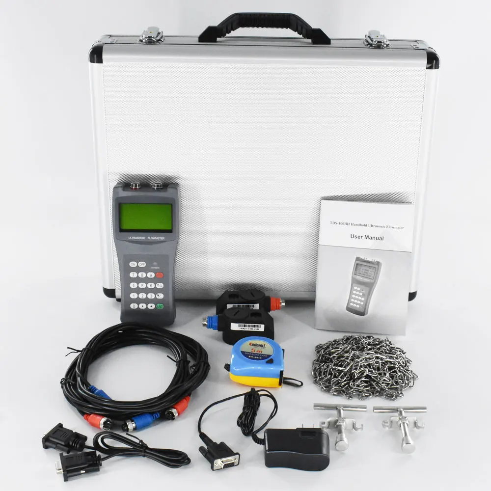 Handheld Ultrasonic Flowmeter Tds100h Dn15mmdn6000mm S2 M2 L2