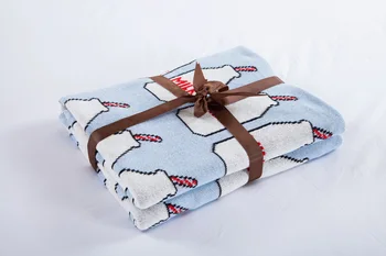

Milk Bottle Design Baby knitted Blanket,100% cotton Thread Blanket,size 110 x 130cm baby Sofa travel Sleeping Knitting Blanket