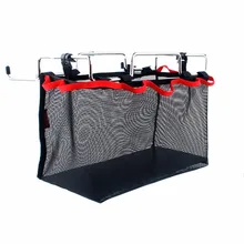 Portable Iron Rack And Storage Bag Table Barbecue Picnic Kit Kitchen Sundries Organizer Large Capacity For Outdoor Camping Hot