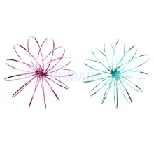 2 шт. потрясающая 3D Динамическая научная гаджет игрушка Flow rings игрушка жонглирование мечта/Танцевальная вечеринка Весна