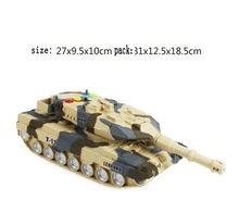  Large Boy Air Defense Missile Launcher Model Music Tank Chariot Military Vehicles Educational Toy  for Children Brinquedos A097 