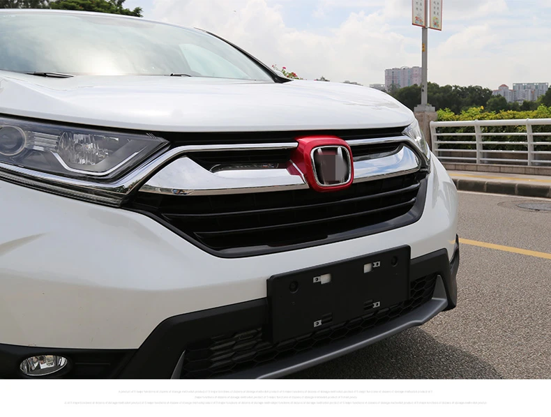 Автомобильная передняя рамка Марка решетка облицовки радиатора бейдж с эмблемой Grill крышка-задняя панель с логотипом наклейка модификация декоративная для Honda CR-V