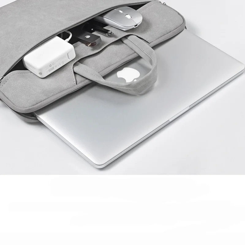 Laptop Bag Sleeve 11 12 13.3 14 15 15.6 Inch Notebook Bag For Macbook Air Pro Laptop Sleeve Case Briefcase Handbag For Women Men (6)