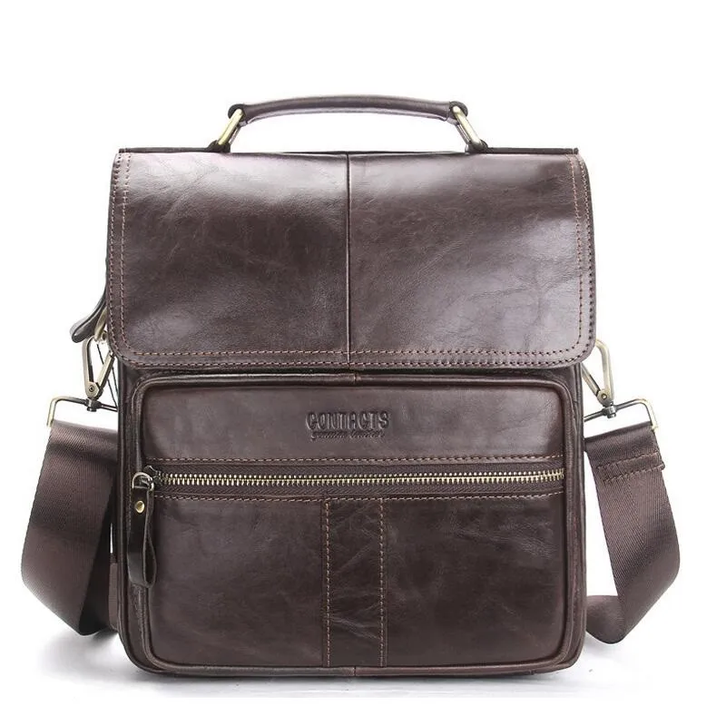 

Casual Bag Men Small Shoulder Bags Handbags Genuine Leather Bags Male Luxury Brand Leather Shoulder Bag For Men LJ-843