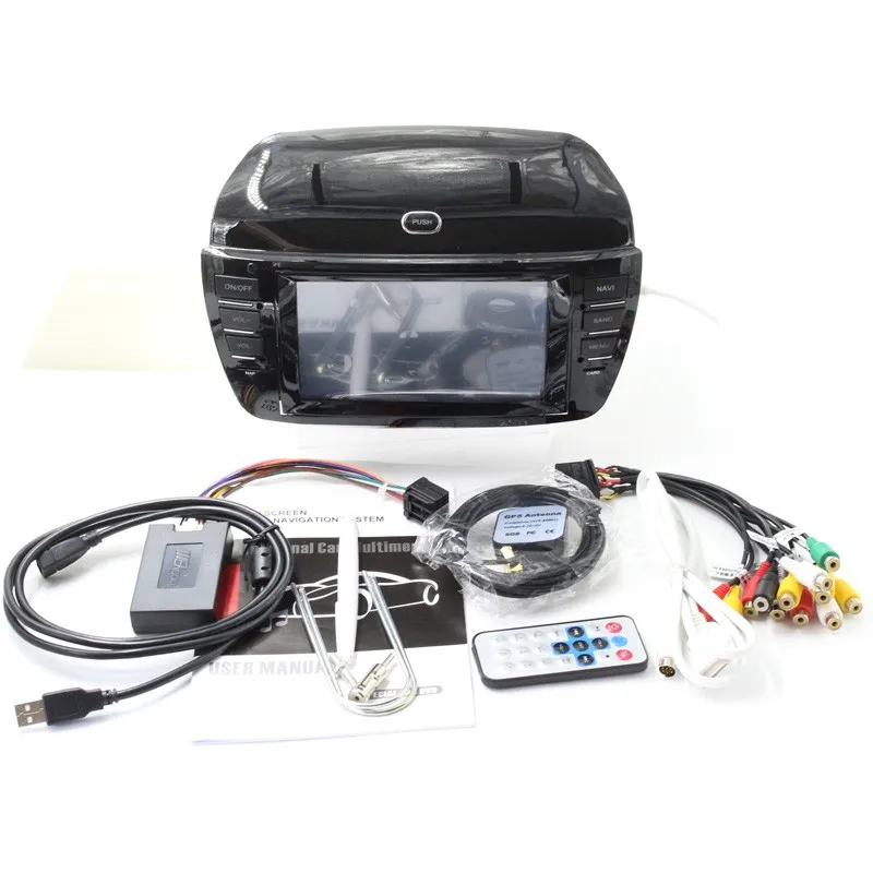 Discount Android 6.0 1G RAM 6.2 Inch Car Stereos for FIAT Doblo 2012 2013 Car DVD CD Player with GPS Navigation Radio Video Audio USB SD 21