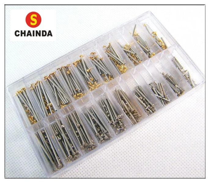 

Free Shipping 1 Set 1.3mm Diameter Watch Spring Bar Tubes Screw Lug Type Bracelet Band Repair