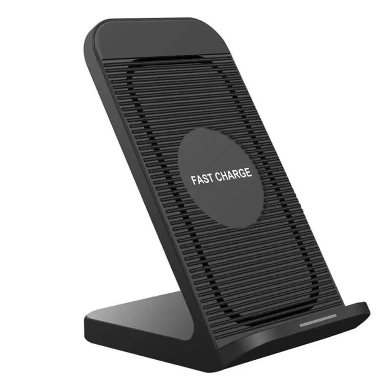 

10W Wireless Charger Fast Charging Stand with Cooling Fan USB Rechargeable Charging Dock for iPhone Android Wireless Smart Phone