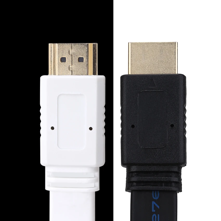 

3M White & Black 1.4V HDMI Cable DisplayPort Full HD 1080p 4K 3D CablE for HD TV LCD Laptop PS3 Projector Computer Free Shipping