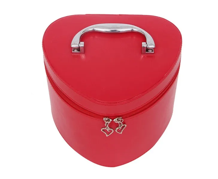 High Quality Cute Heart shaped Solid Portable Multifunction Beauty