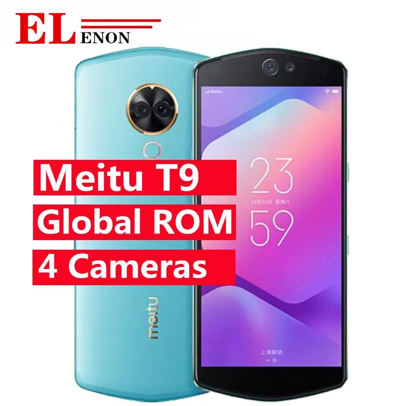 Новый Meitu T9 смартфон 4/6 ГБ Оперативная память 64/128 Встроенная 6 01 &quotSnapdragon 660 Octa Core