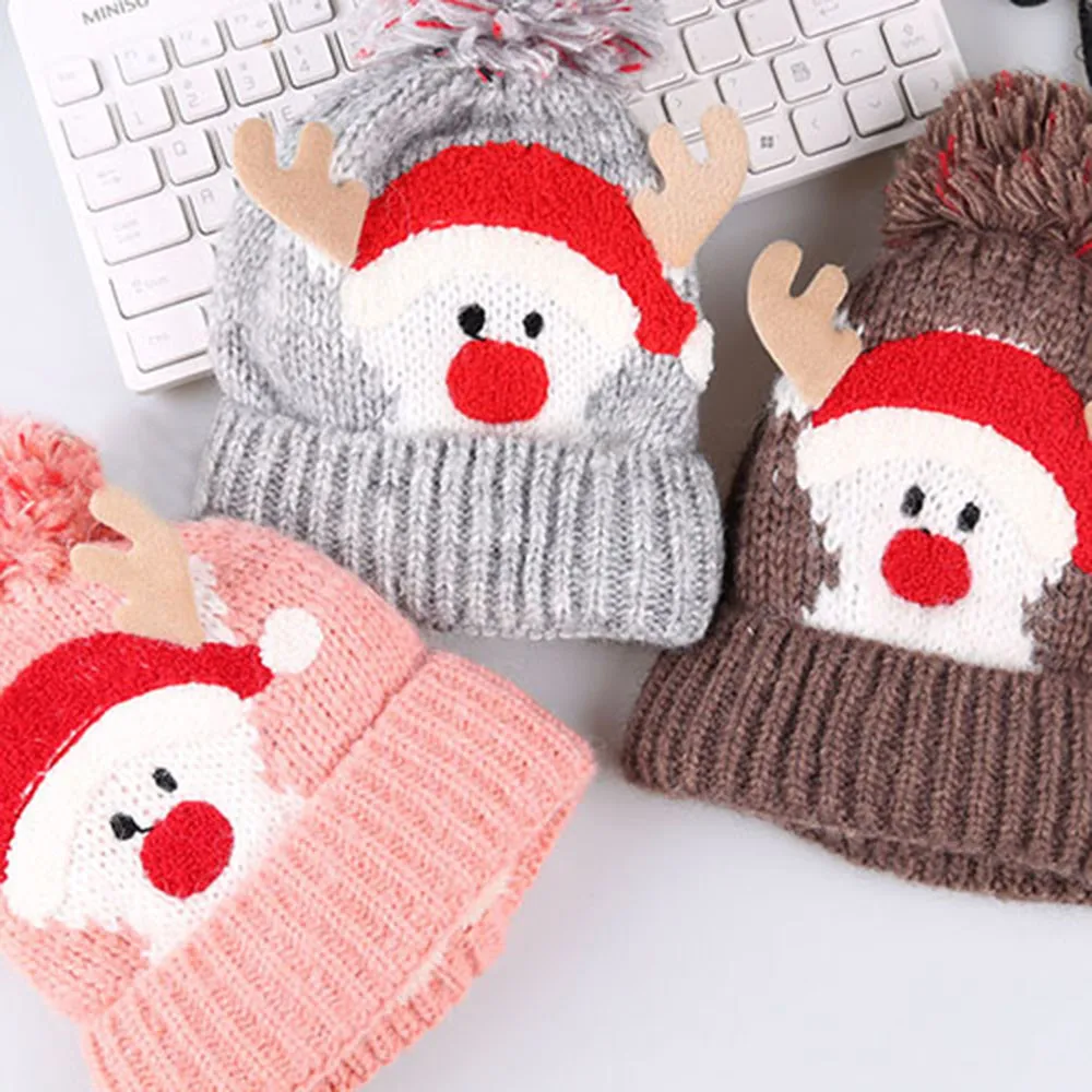 Шапки telotuny Детские KnittedCotton Hat кепки хлопок вязаный шарик теплый плюш кепки слюна шапка Панама 23 октября