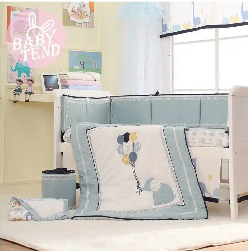 baby girl crib bedding sets elephants