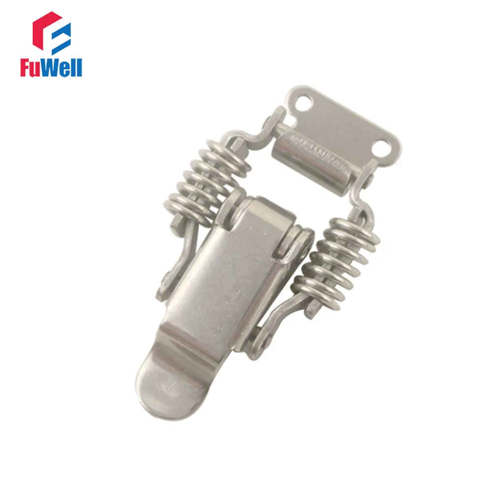 

5pcs R108 Toggle Latch Cabinet Case Boxes Security Metal Spring Loaded Catch Toggle Hasp