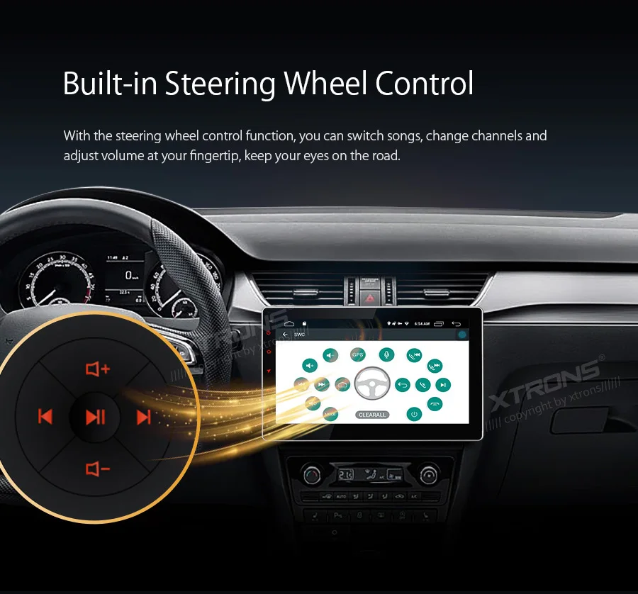 Sale 10.1" Android 8.1 Oreo OS Two Din Car Multimedia 2 Din Car Navigation GPS Double Din Car Radio with 4 Different UI Selectable 17
