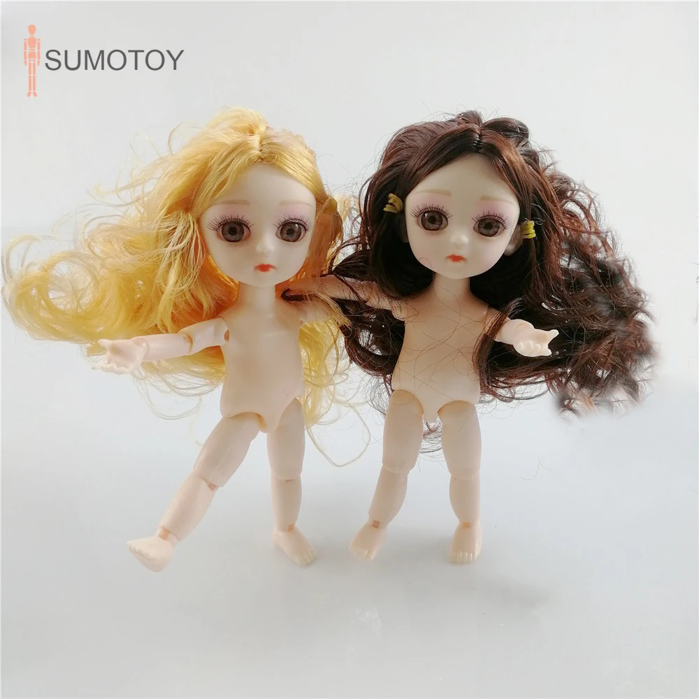 1/12 bjd Doll Toy Original Girls Princess Dolls 14 Joint Bjd Doll Toy Lovely Kids Christmas Gift Baby Toys for Girls Gold Brown 1/12 bjd Doll Toy Original Girls Princess Dolls 14 Joint Bjd Doll Toy Lovely Kids Christmas Gift Baby Toys for Girls Gold Brown