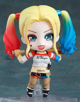

Nendoroid DC Suicide Squad Kawaii 10cm Harley Quinn 671 & Joker 672 Action Figure Toys