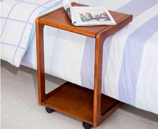 580*390*345MM Mobile Mini Coffee Table Balcony Tea Table Modern Bedside Table Sofa Side Corner Table With Wheels 580*390*345MM Mobile Mini Coffee Table Balcony Tea Table Modern Bedside Table Sofa Side Corner Table With Wheels