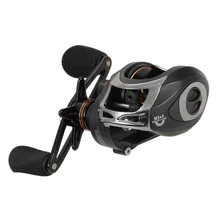 Lixada Рыболовная катушка для приманки 6,3: 1 Передаточное отношение Рыболовная катушка для приманки правая/Левая рука Приманка 10+ 1 Шариковые подшипники литейная катушка