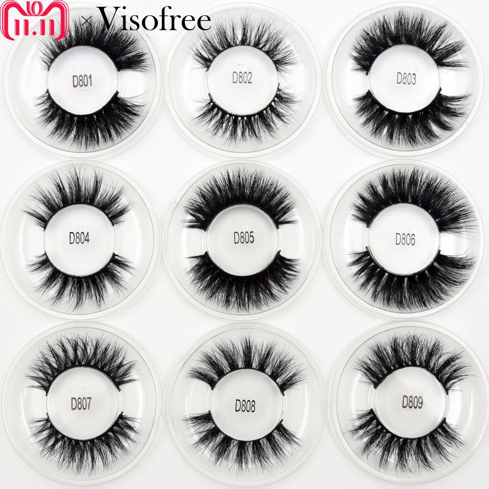 

Mink Eyelashes Handmade Crisscross False Eyelashes Cruelty Free Dramatic Mink Lashes Beauty Makeup Maquiagem Eye Lashes 13 Style