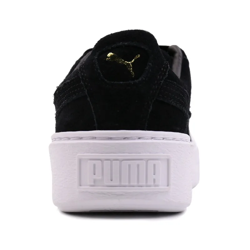 puma suede platform bling