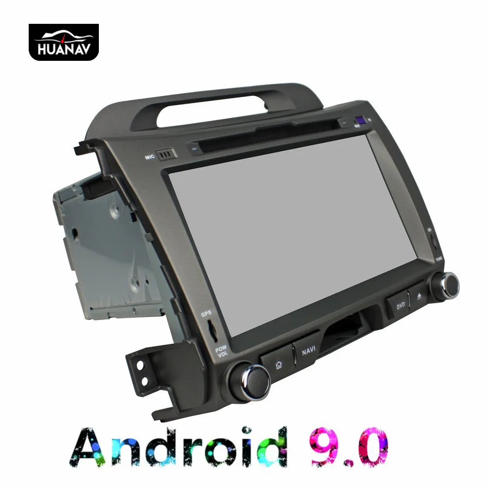 Clearance DSP Android 9.0 Car DVD Player For GPS navigation for Kia Sportage 2010-2014 auto radio multimedia head uint screen max 4+64 Rom 8