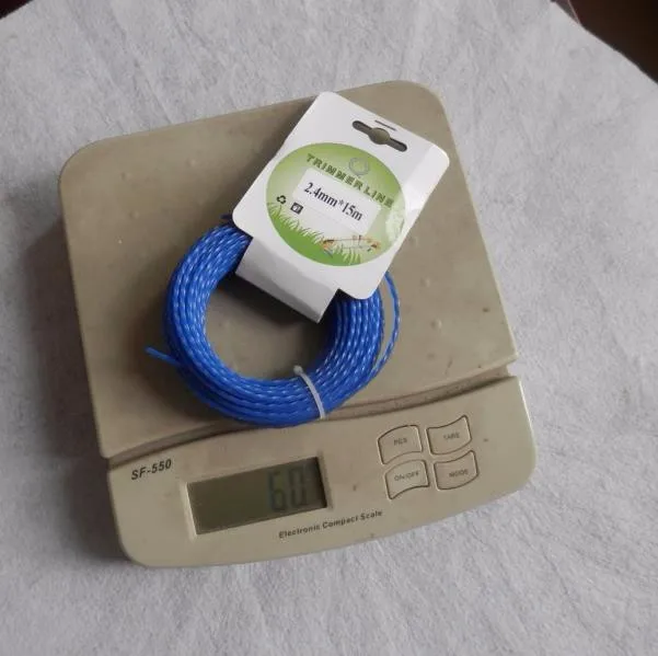 TWIST 2.4MMX15M CARD HEAD TRIMMER LINE 4