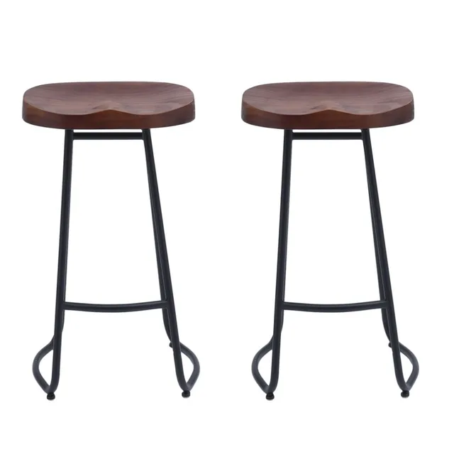Special Price 2 PCS Pub Bar Stool Classic Barstool Vintage Rustic Kitchen Backless Wooden Stool Moderne Style Dining Chair Home Furniture Special Price 2 PCS Pub Bar Stool Classic Barstool Vintage Rustic Kitchen Backless Wooden Stool Moderne Style Dining Chair Home Furniture