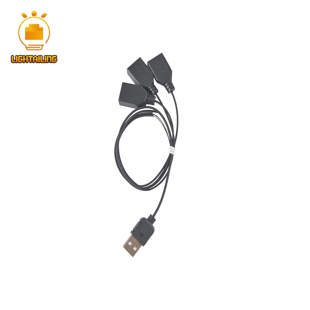 Аксессуары для светодиодного освесветильник черный порт USB от одного до семи