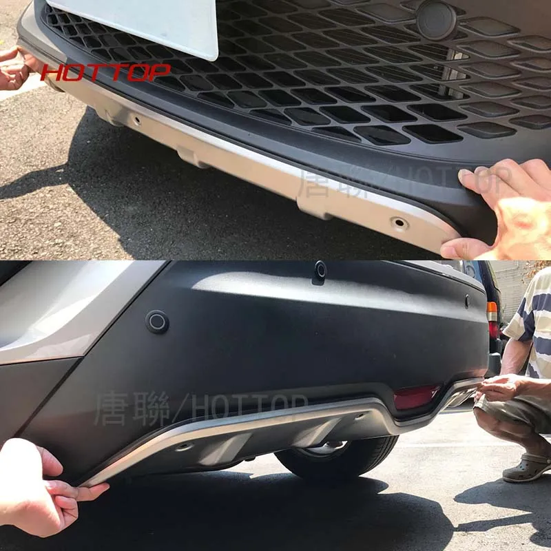 Sus304 STAINLESS STEEL REAR Taillights side trim for TOYOTA C-HR CH-R 2016 2017